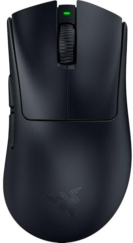 Razer DeathAdder V4 Pro - Ratón para Esports ergonómico inalámbrico y Ultraligero - 56g - 2,4 GHz Hyperspeed - Focus Pro 45K Sensor - 8K Hz Polling - Switches ópticos Gen-4 - PC/Mac | Negro