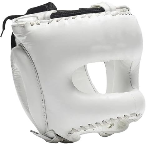 GMBYLBY PU Leder Box Kopfbedeckung 360 Grad Surround Head Protections Gerät Geschlossen Für Boxtraining Kickboxen