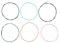 Pongnas 6pcs Colorati Classici Corde di Chitarra in Nylon e Materiale in Lega, Corda di Nylon per Chitarra Classica Adatta per Chitarra Classica