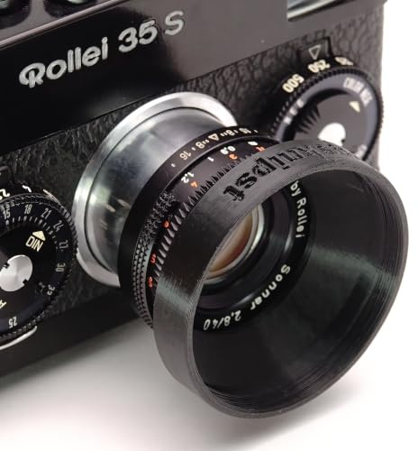 Ausgeknipst Gegenlichtblende & Filteradapter für Rollei 35S, 35SE (30,5mm, Sonnar)