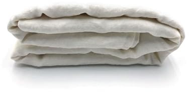 JOWOLLINA Laken Bettlaken Überwurf 100% Leinen Soft Washed Finish180 g/m2 (Off White Soft, 140x260 cm)