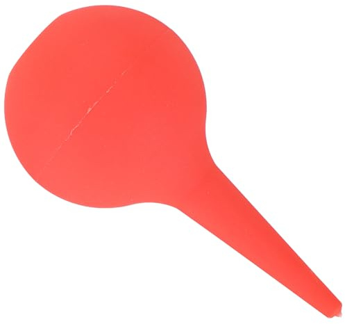 UKCOCO Gummi Quetschreiniger Ohrreinigungsball zur Sanften Staub und Schmalzentfernung mit Rotem Gummimaterial für Effektive und Sichere Ohrpflege Zuhause