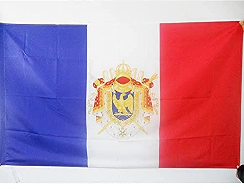 Drapeau De Bienvenue Napoléon Ier Empire Français Imperméable Bannière De Cour Suspendre Drapeaux De Jardin Pour Balcon Bureaux Vacances 3X5 Ft