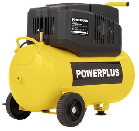 Powerplus Kompressor POWX17250 - Kompressor kein Öl 1200W 24L