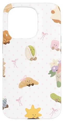Jelly-Style Plush Cat Aesthetic Case for iPhone 15 Pro