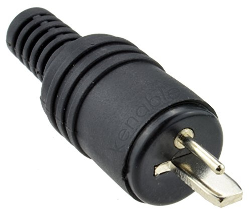 kenable 2 Broches DIN Fiche Parleur et HiFI Connecteur Visser Terminaux Strain [1 paquet de] [1 Pack]