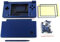 Komplettes Gehäuse, Gehäuse, Bildschirmlinse mit Tasten, Ersatz für Nintendo DSi NDSi Spielekonsole (dunkelblau)