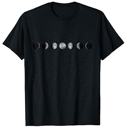 Mondphasen Wissenschaftler Geschenk Astronomie T-Shirt