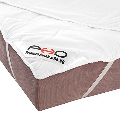 PHD Primera Wasserdichter Matratzenschoner für Babybetten 70x140 cm - 60°C waschbar u. Allergiker-empfohlen, Matratzenauflage und Matratzenschutz für Babybett u. Kinderbett für 70 x 140