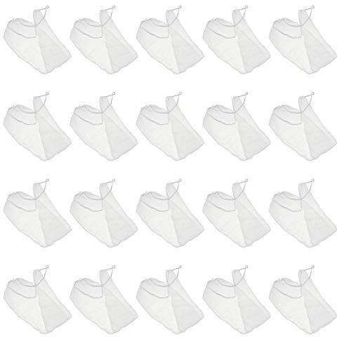 Heallily Disposable Thong Underwear for Women: 100pcs Breathable Lace Panties Ladies Einweg-Tanga for Spa and Spray Tanning White