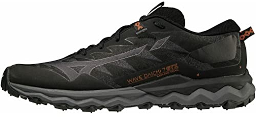 Mizuno Wave Daichi 7 GTX Trailrunning-Schuh für Herren, Black Irongate Meccao, 41 EU