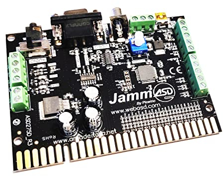 JammASD - Scheda Interfaccia PC To Jamma - Audio Video Comandi per Cabinati Retrogame