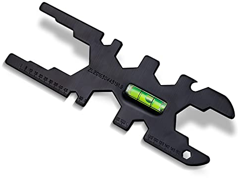 Multifuncional Llave LERANXIN Llave Grifa Herramientas de Reparación de Grifo, Con Nivel de Burbuja, Abrebotellas, se Puede Utilizar para Grifo, Conexión de Manguera
