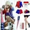 DAZZTIME Halloween Cosplay Kostüme für Erwachsene und kinder, Kostüm,Karneval Kostüm mit Jacke,T-Shirt,Shorts und Bösewicht,für Karneval Halloween Fasching Mottoparty.