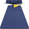 Gallant Yoga Mat - Non Slip Eco Friendly TPE Pilates Mat - 183 x 61cm x 6mm Thick Exercise Mat for Home, Gym, and Workout - Mats with Alignment Lines and Carry Strap - Men and Women (Blue/Mustard)