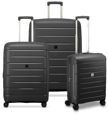 MODO by Roncato STARLIGHT 3.0 SET VALIGIE (Grande, Medio, Cabina) Nero