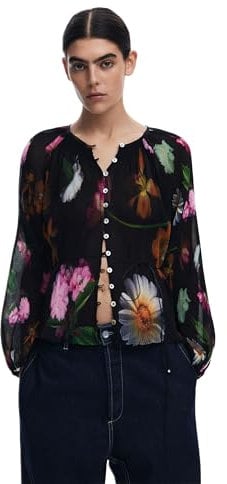Desigual BLUS_MOMO, 2000 Black, S