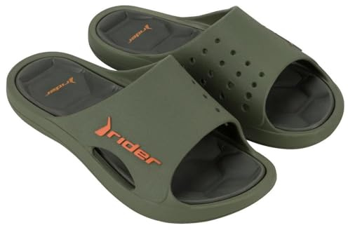 RIDER Bay XIV Ad, Flip-Flops für Herren, grün, 42 EU