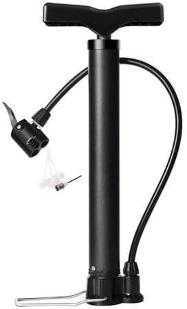 LXLAEOANG Fahrradpumpe Fahrrad-Pedalpumpe, Hochdruck-Inflator, Schwimmringe, Rennrad-Pedalpumpe, Luftmatratzen, Fußbälle