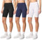 Merry Style Kurze Leggings Damen Shorts aus Baumwolle Komfortable Kurze Hose Radlerhose Ideal für den Alltag und Sportaktivitäten MS10-200 (Schwarz/Navy/Weiß, S)