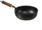 CNANRNANC Olla de hierro forjado a mano, sartén de metal sin revestimiento, utensilios de cocina tradicionales de retención de calor (olla de 28 cm)