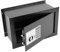 PrimeMatik - Caja Fuerte de Seguridad empotrada con código electrónico Digital 40x20x25cm Negra
