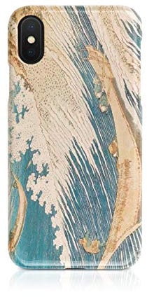 Tirita Hard Phone Case Cover Compatible with iPhone 5 / 5s / SE 2016 Japanese Art Hokusai Choshi in Shimosa Province