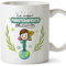 MUGFFINS Taza Fisioterapeuta Mujer (Mejor del Mundo) - Regalos Originales y Divertidos de Fisioterapia
