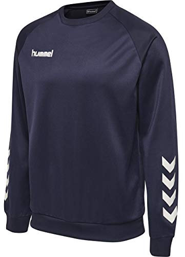 hummel hmlPROMO Kids Poly Sweatshirt, Marine, EU 140