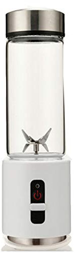 QREZ Portable Blender, Mini Blender Smoothie Maker with USB Rechargeable Electric Blender Professional Commercial for Vegetables And Fruit Smoothie Maker Blender Food Processor 4000Mah 380Ml