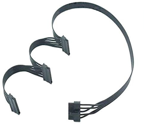 Gintai 5Pin to 3 * 15pin SATA Modular Power Supply SATA Cable for Coolermaster V1200 V750 V650 (80CM)