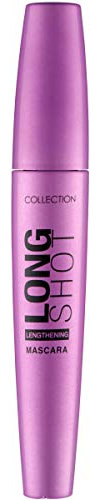 Collection Cosmetics Long Shot Lengthening Mascara, False Lash Effect, 8ml, Black
