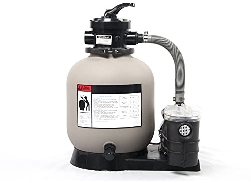 Filtro Monoblocco a Sabbia per Piscine da 28/36 m³ Fuoriterra 4 m³/h Pompa Filtraggio Piscina