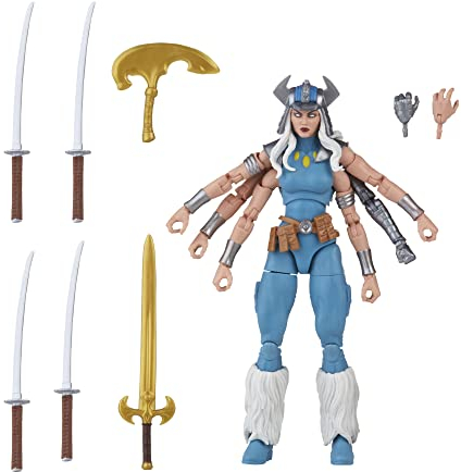 Marvel Legends Series X-Men Classic Spiral 6-inch Action Figure Toy, 8 Accessories