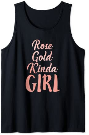 Rotgold Kinda Girl | Haarfarbe Trend-Geschenk Tank Top