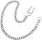 Tiong Clip Pocket Watch 14 Inch Chain Vintage Metal Alloy Chain Link Vest Suit for Your Pocket Watches