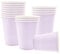 YAAVAAW 16P Light Purple Party Paper Cups,9oz Paper Cups Cold/Hot Drinking Cups Tea Coffee Cups Solid Color Party Cups for Kids Adult Birthday,Picnics,Wedding,Baby Shower,Purple Party Supplies