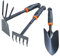 Ensemble d'Outils de Jardinage, 3 Pièces Petite Pelle de Jardinage, Ensemble d'outils de Jardinage à Main Traditionnels, Binette à Main, Petite Pelle de Jardinage, pour Ameublir Le Sol, Désherber