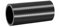 Hihaha Manguitos Coche, Acoplador Recto de Silicona, 76 mm, 32 mm Diámetro Interior, 1 Unidad, Color Negro