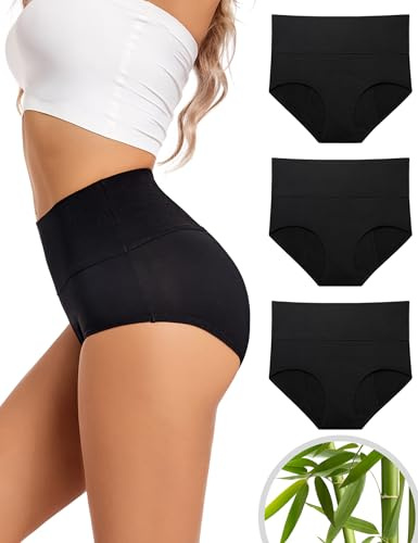 EcoPeriod Periodenunterwäsche für Damen, starker Blutfluss, hohe Taille, postpartale Unterwäsche, Menstruation, auslaufsicher, Periodenhöschen