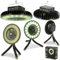 NGT Dynamic Portable Rechargable Fan with Light Powerbank Carp Fishing Tackle Desk top Fan 3600MAH