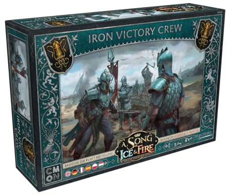 CMON, A Song of Ice and Fire – Iron Victory Crew (Mannschaft der Eiserner Sieg), Erweiterung, Tabletop, 2 Spieler, ab 14+ Jahren, 45-60 Minuten, Deutsch, Mehrsprachig