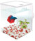 BETAWORLD Cube (Iniciación) 1.5 L - Betera Plástica con Iluminación LED, Blanca