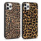 RUMDEY 2 Pack Cute Cheetah Print for iPhone 11 Pro Max 6.5 Phone Case, Luxury Leopard Pattern Design Cases Soft Silicone Slim TPU Shockproof Protective Bumper Cover for Girls Women - Brown
