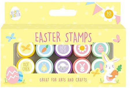 Easter Mini Character Craft Stamps - Pack of 10