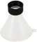 Sharplace embudo de aceite roscado fácil de limpiar y almacenar el embudo de relleno fácil para el hogar de la cocina de varios tamaños Bottles Bath, Blanco