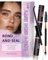 LZM Bond And Seal Lash Glue - Eyelash Glue 2 In 1 Strong Hold Long Lasting Cluster Lashes Bond And Seal For Individual Eyelashes (5ml+5ml)