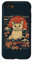japanese samurai cat mountain & cherry blossom japan sun Case for iPhone SE (2020) / 7 / 8