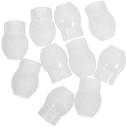 VILLFUL 10pcs Soft Silicone Ear Tips Replacement for Stethoscope Earbuds Ear Tips Silicone Earplugs