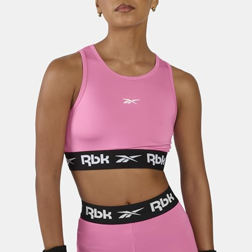 Reebok Women's Id Train Cutout Bralette Sports Bra